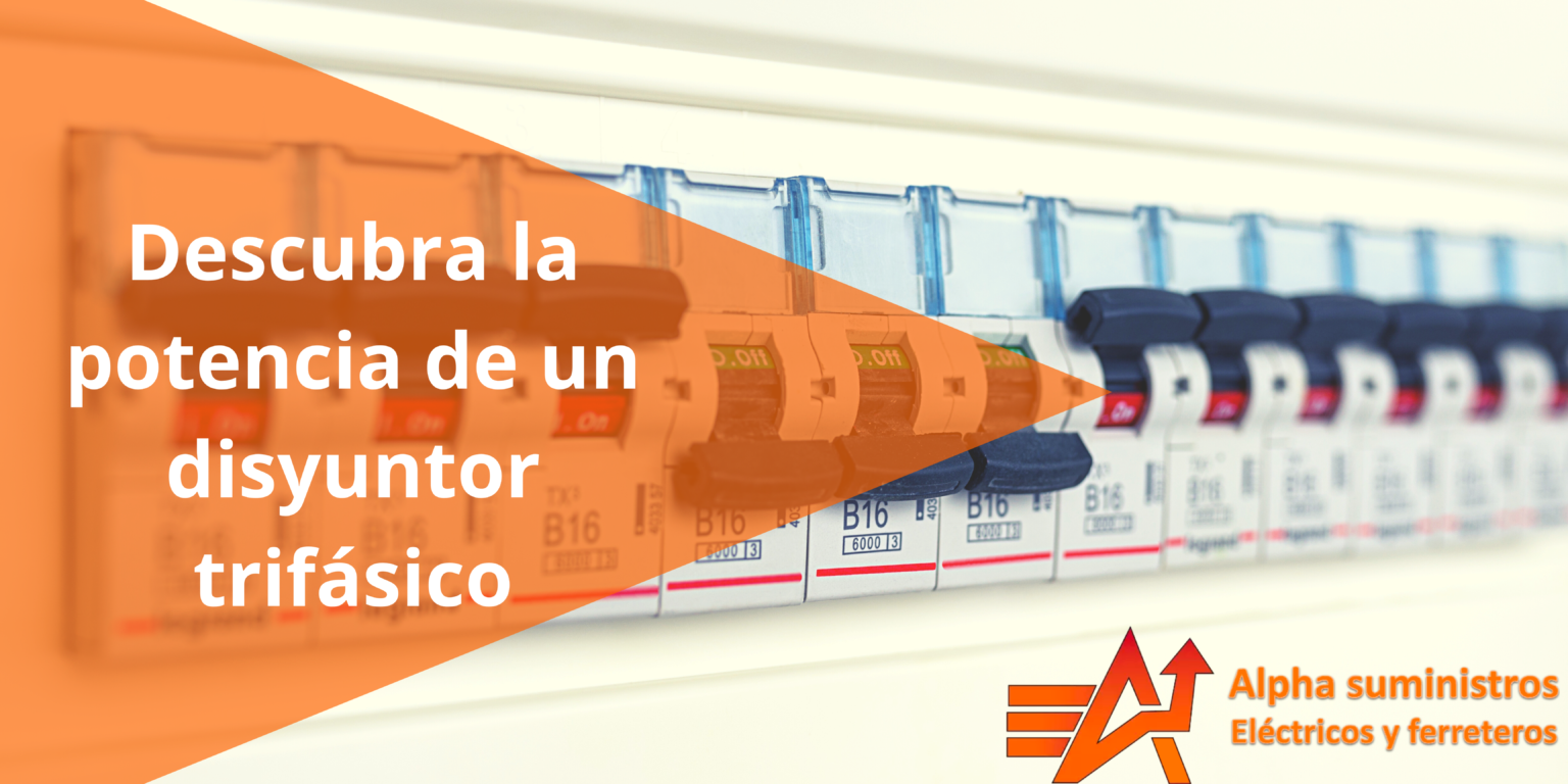 disyuntor trifásico