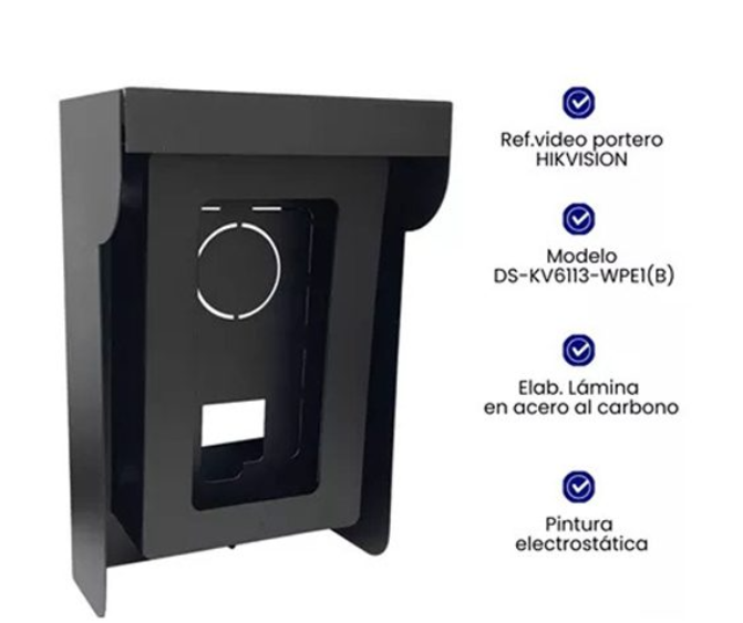 Protector video portero Hikvision MODELO: DS-KV6113-WPE1(B) - Imagen 3